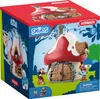 The image shows the packaging of a Smurf house playset with two Smurf figures. Anteprima dell’immagine prodotto