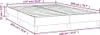 A diagram showing the dimensions of a bed frame. Voir les images du produit