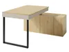 Marmex Möbel Schreibtisch LUCA LC10 Sandbeige + geölte Produktbild-Vorschau 4