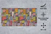 MuchoWow® Mauspad Mousepad Haus - Regenbogen - Muster 60x30 Produktbild-Vorschau 3