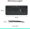 Logitech MK540 ADVANCED Tastatur-Maus-Set kabellos schwarz Produktbild-Vorschau 11