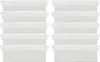 Vertikal-Jalousien Gewichte PVC Weiß 47mm Höhe 127mm Unten Produktbild-Vorschau 1