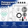 Granitspüle Küchenspüle 39x48 - Schwarz Einbauspüle Produktbild-Vorschau 8