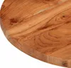 Close-up view of a round wooden tabletop. Náhled obrázku produktu