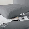 Poszewka 100% Bawełniana Hotelowa 50x60cm Adamaszek Szara Podgląd zdjęcia produktu 3