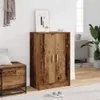 vidaXL Szafka na buty o wyglądzie starego drewna 60x35x92 Podgląd zdjęcia produktu 3