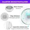 45W Leiser Deckenventilator mit Beleuchtung, RGB Produktbild-Vorschau 9