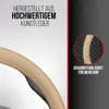 HEYNER® Lenkradhülle 37-39 cm für Auto, beige, weiches, Produktbild-Vorschau 5