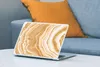 MuchoWow® Laptop Aufkleber Sticker Cover Achat Stein - Gold Produktbild-Vorschau 4