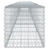 vidaXL Gabbione con coperchio 800x50x50 cm Ferro zincato Anteprima dell’immagine prodotto 1
