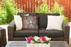 MuchoWow® Outdoor Kissen - Blumen - Licht - Vintage - 50x30 Produktbild-Vorschau 5