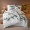 Estella Kuschelflanell Bettwäsche Birdy schnee 135x200 cm + Produktbild-Vorschau 5