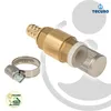tecuro Saugfilter Set 1/2 Zoll - MS Fußventil mit Produktbild-Vorschau 2