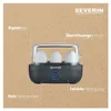 Severin EK 3166, 6 Eier, Hart, 0,7 m, Schwarz, 420 W, 190 Produktbild-Vorschau 24