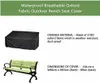 A product image showing a bench cover and a bench, with descriptive text. Produktbild-Vorschau