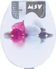 MSV 3700703948186, Verlängert, Harter Toilettensitz, Pink, Produktbild-Vorschau 1