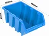 Lagersystem Wandregal 576 x 1170 mm | 45 stck. Box | Produktbild-Vorschau 7
