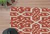 MuchoWow® Mauspad Mousepad Muster - Rot - Sterne 40x60 cm - Produktbild-Vorschau 2