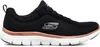 Skechers Flex Appeal 4.0 sportlicher Schnürer Schwarz Produktbild-Vorschau 38