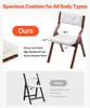 VEVOR Chaise pliante Chaise de jardin avec coussin Voir les images du produit 5