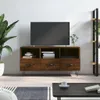vidaXL TV-Schrank Braun Eichen-Optik 102x36x50 cm Produktbild-Vorschau 2