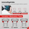 Diagrams and text explaining the automatic transmission and forward/reverse button functions of a power drill. Voir les images du produit