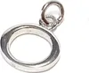 Buchstabenanhänger "O" in 925/- Sterling Silber rhod Produktbild-Vorschau 1