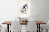 MuchoWow® Poster Fahrräder - Farbe - Sport - Rot 60x80 cm - Produktbild-Vorschau 2