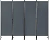 WOLTU Paravent 4-teilig 224x181 cm, Raumteiler klappbar, Produktbild-Vorschau 1