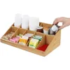 Penelife Kaffee Spender Organizer aus Holz - Aufbewahrung Produktbild-Vorschau 4
