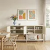 Sideboard 'Kliri' mit 3 Türen Stahl 160 x 40 x 80 cm Produktbild-Vorschau 3