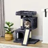Kratzbaum 83 cm Kleiner Katzenkratzbaum mit Sisalsäulen, Produktbild-Vorschau 2