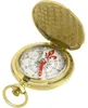 Taschenkompass Vintage Metall Gold klappbar 6,4×4,6×1,5 cm Produktbild-Vorschau 1