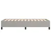 Bettgestell ohne Matratze Hellgrau 90x190 cm Stoff Produktbild-Vorschau 5