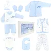 BLUE EYES Baby Geschenk Set 8-teilig, 100% Baumwolle, , Produktbild-Vorschau 1