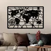 Wallity, World Map 7-L, Dekoratives Wandaccessoire aus Produktbild-Vorschau 3