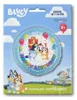 1 Folienballon Rund Bluey Happy Birthday, 46 cm / 18 inch Voir les images du produit 2