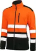 ArbeWarnschutz Jacke Fleece Jacke Warnschutzjacke Warnjacke Produktbild-Vorschau 1