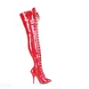 SEDUCE-3024 Damen Boots von Pleaser, Rot  , EU 40, US 10 Produktbild-Vorschau 5