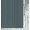 Duschvorhang MSV ROMANA 180 x 180 cm dunkelgrau 149510 Produktbild-Vorschau 4