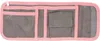 An open pouch with multiple compartments. Podgląd zdjęcia produktu