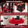 COSTWAY Kraboom, 133 cm hoog, gotisch design, Halloween Productafbeelding-voorbeeld 4