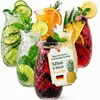 6 Trinkgläser Ananas Gläser Set Wassergläser Wasserglas Produktbild-Vorschau 1
