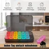 BigDean 10 Stück Tablettenbox 7 Tage Vorteilspack | Produktbild-Vorschau 6