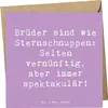 Mr. & Mrs. Panda Grußkarte Spruch Brüder Sternschnuppen - Produktbild-Vorschau 1