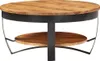 Tavolino 65x65x32 cm in legno massiccio di acacia Anteprima dell’immagine prodotto 2