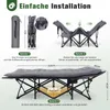 Sekey 202 x 80 x 45 cm XXL Tragbares Feldbett mit Matratze, Produktbild-Vorschau 5