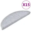 Nakładki Na Schody, 15 Szt., 56 X 17 X 3 Cm, Jasnoszare Podgląd zdjęcia produktu 8