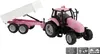 HKG Trattore con rimorchio św-dźw metallo rosa 510241 Anteprima dell’immagine prodotto 10