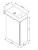 WENA Waschtischunterschrank mit Waschbecken 40 cm, gerade Produktbild-Vorschau 6